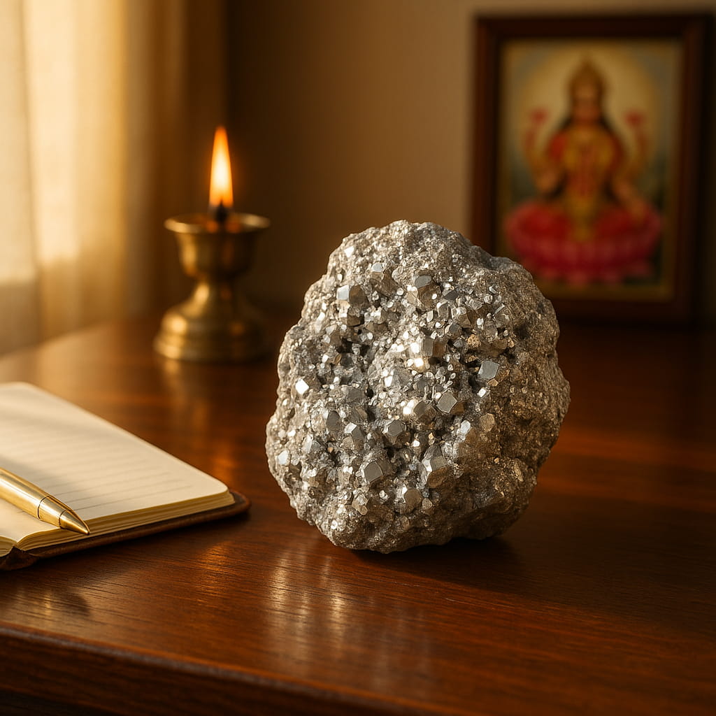 π Gift - Pyrite Geode (βΉ499) β Auto-Added