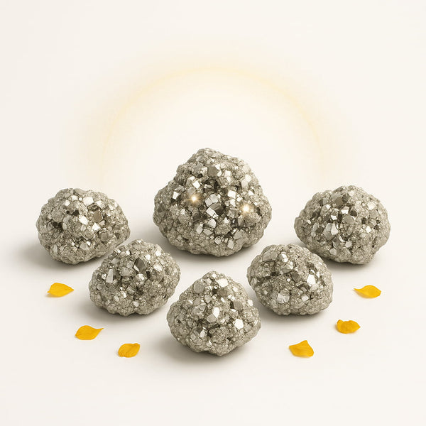 RAW Pyrite Geode – Attract Money, Success & Golden Opportunities